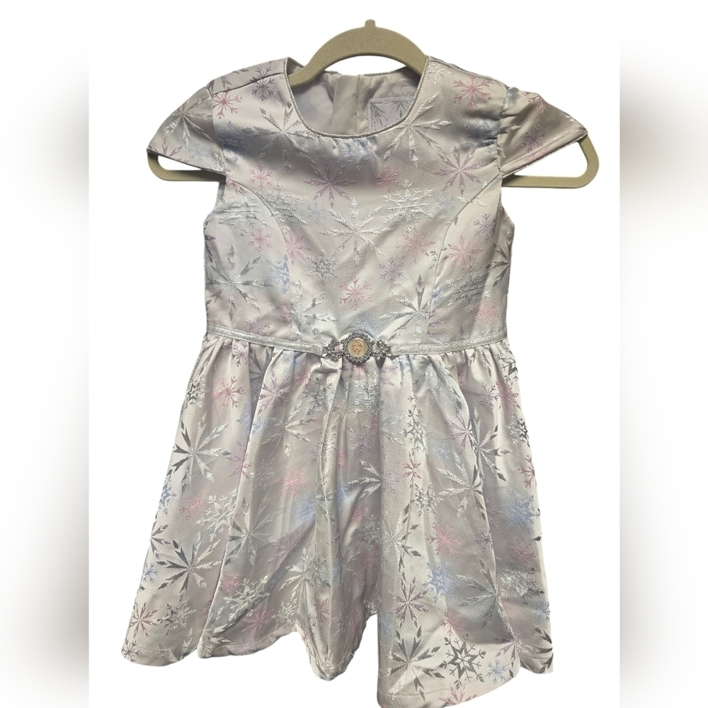 Disney Special Occasion Girls Frozen Elsa Dress Sz. 5/6